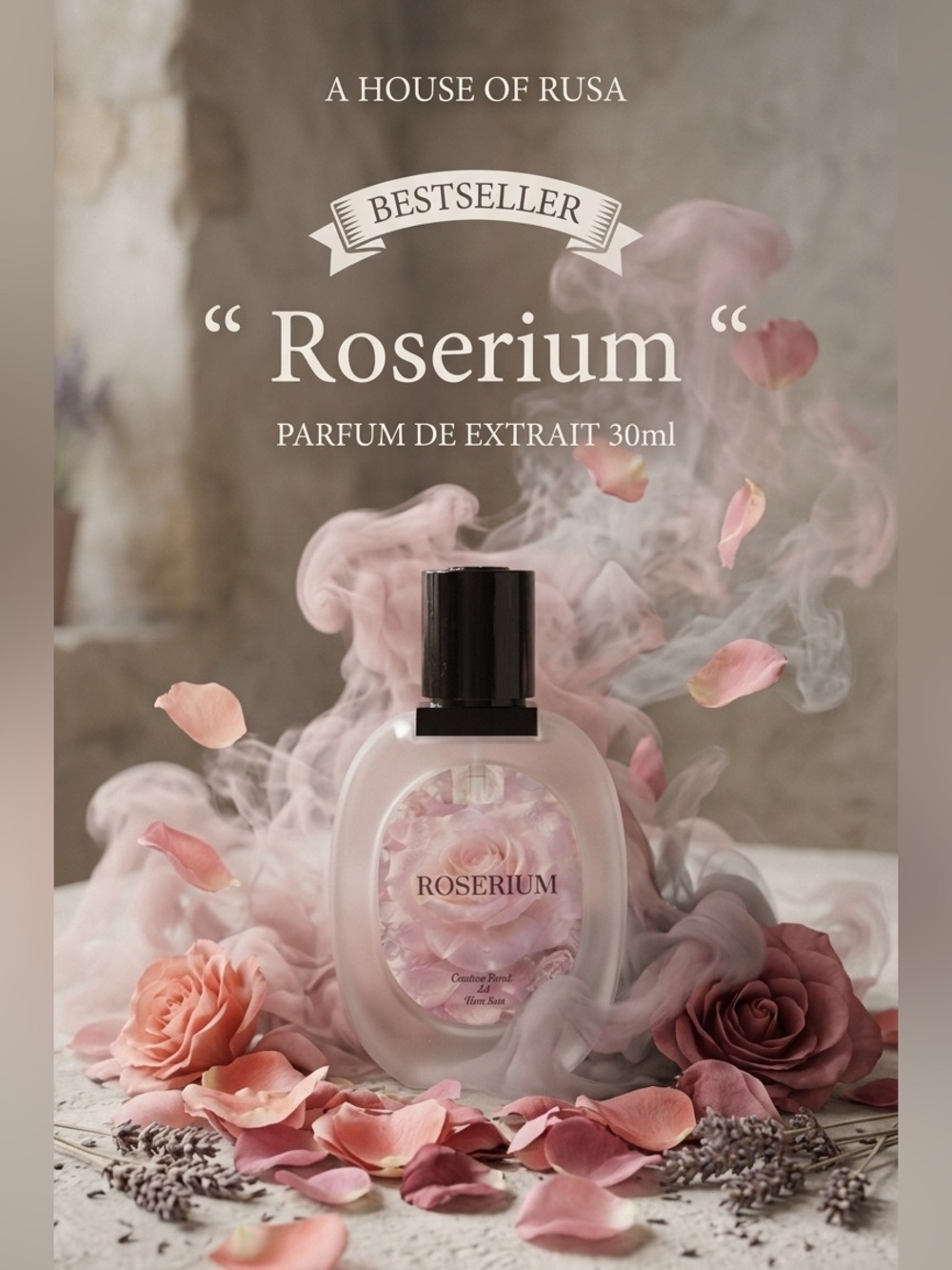 ROSERIUM Rose Parfum de Extrait 30ml - (Pink Roses)